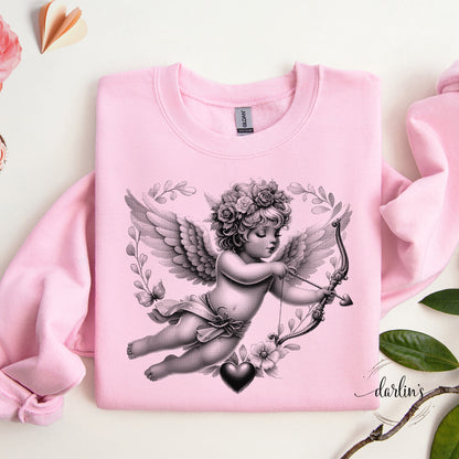 Cupid Halftone Heavier Black Dots Shirt