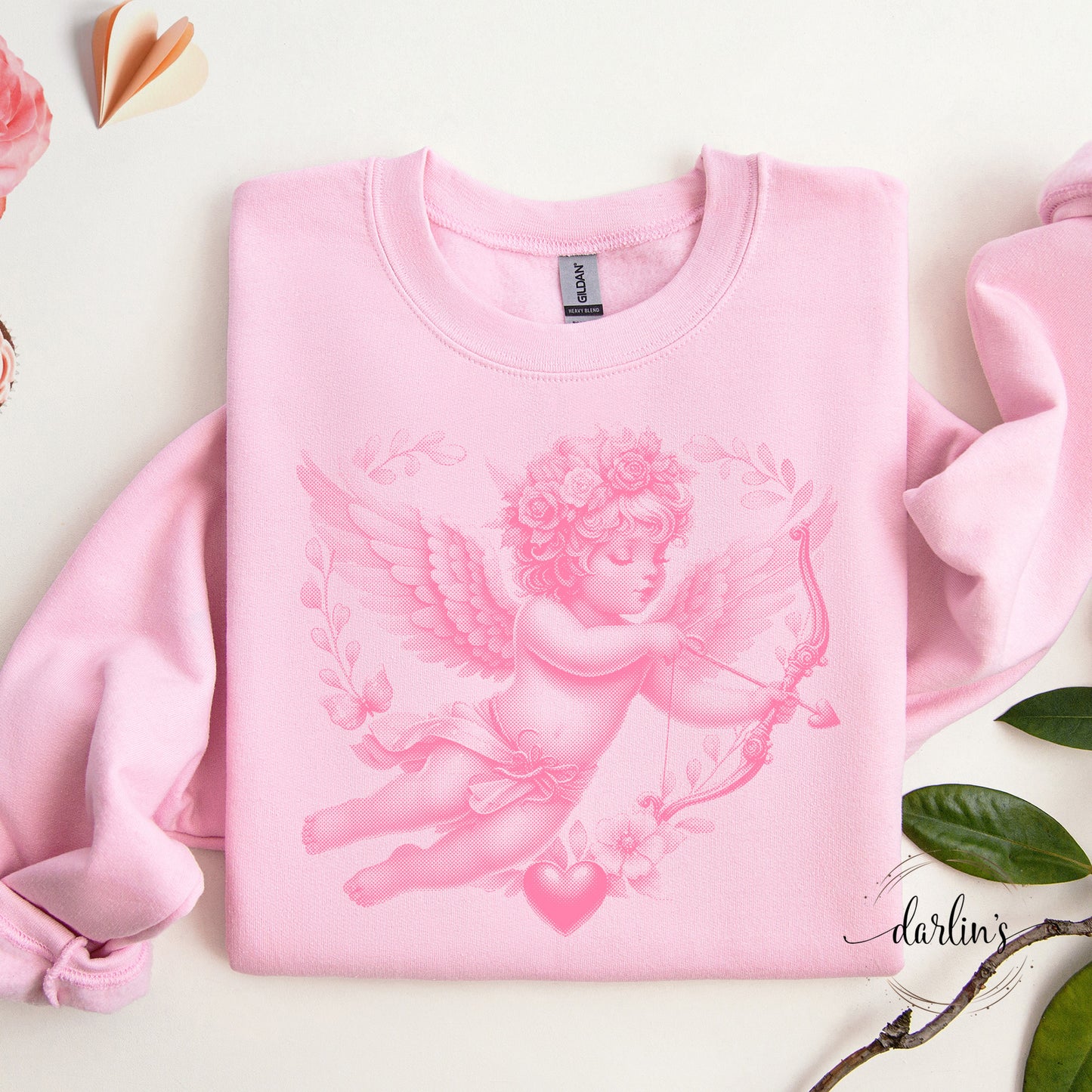 Cupid Halftone Heavier Pink Dots Shirt