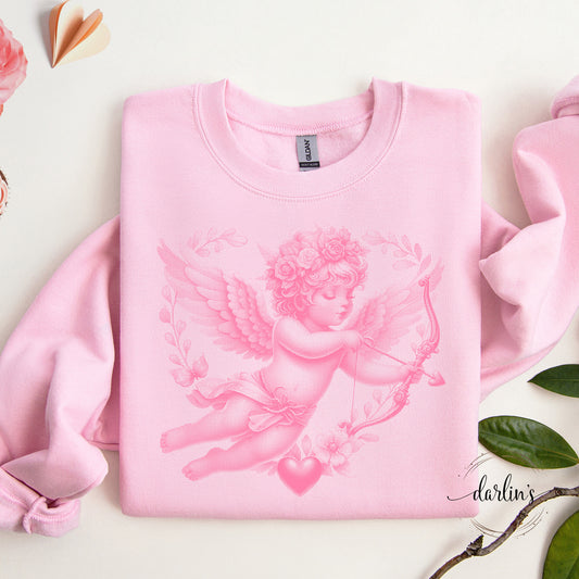 Cupid Halftone Heavier Pink Dots Shirt