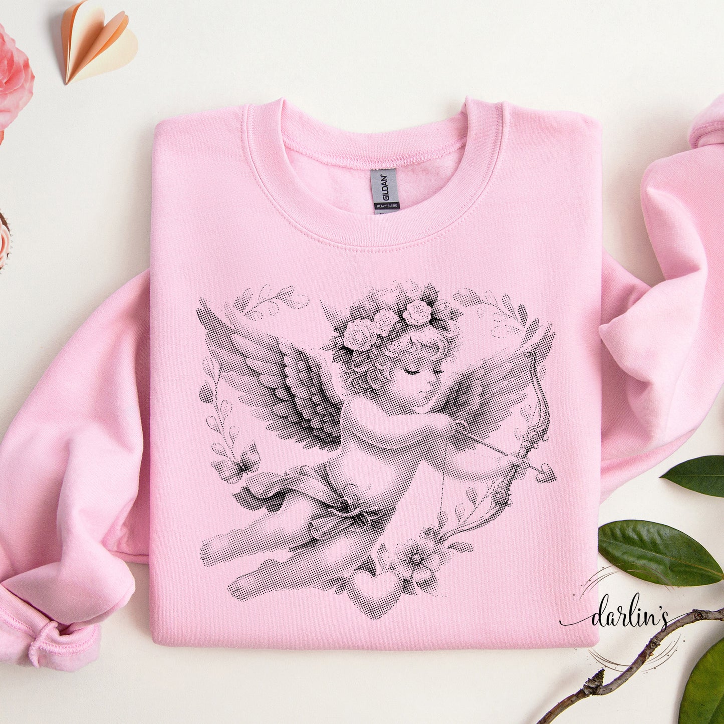 Cupid Halftone Lighter Black Dots Shirt