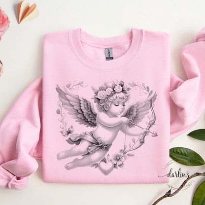 Cupid Halftone Lighter Black Dots Shirt