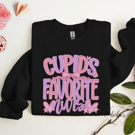 Cupids Favorite Nurse Shirt