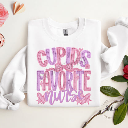 Cupids Favorite Nurse Shirt