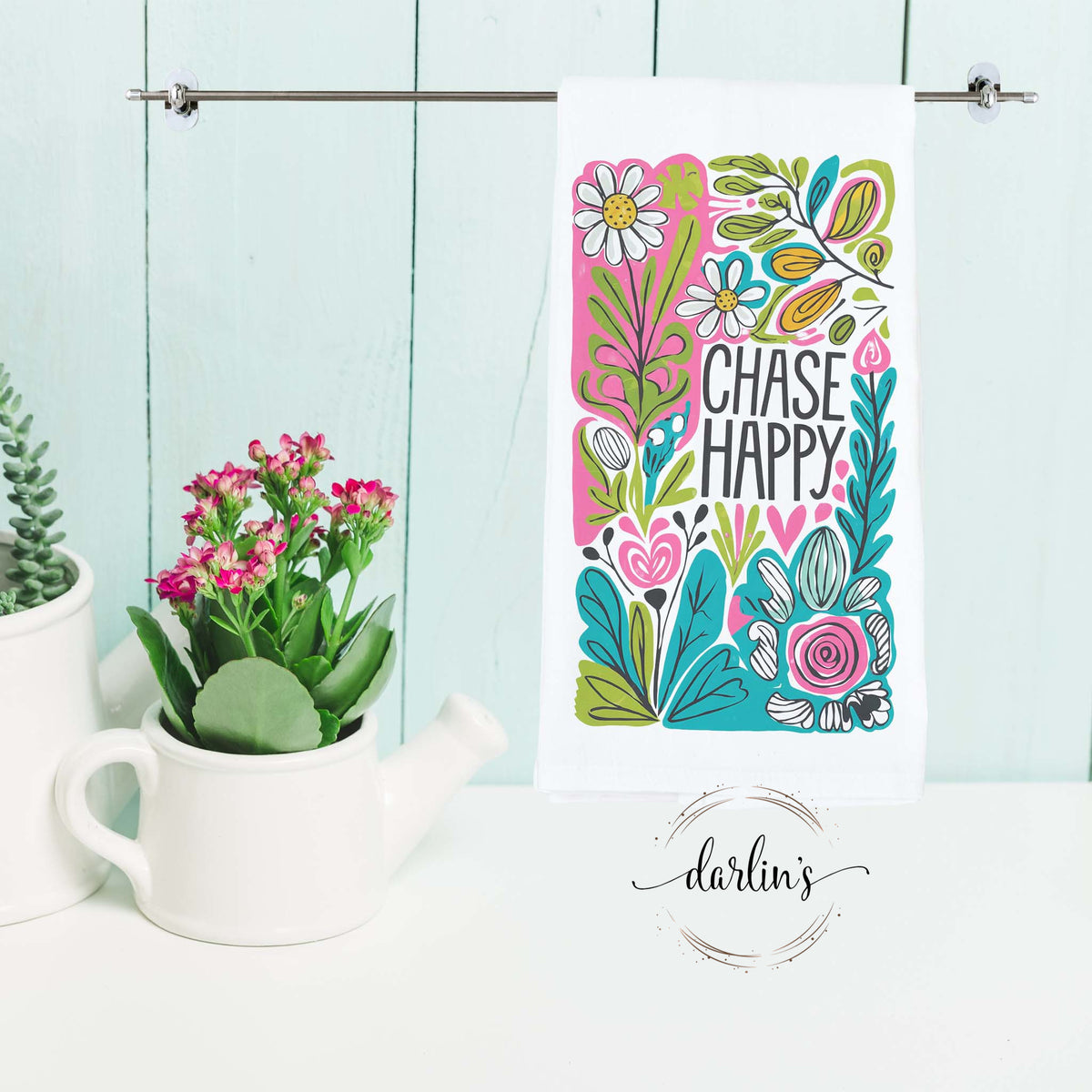 Chase Happy Kitchen Towel