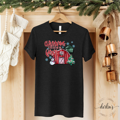 Christmas Is Better On The Farm Shirt