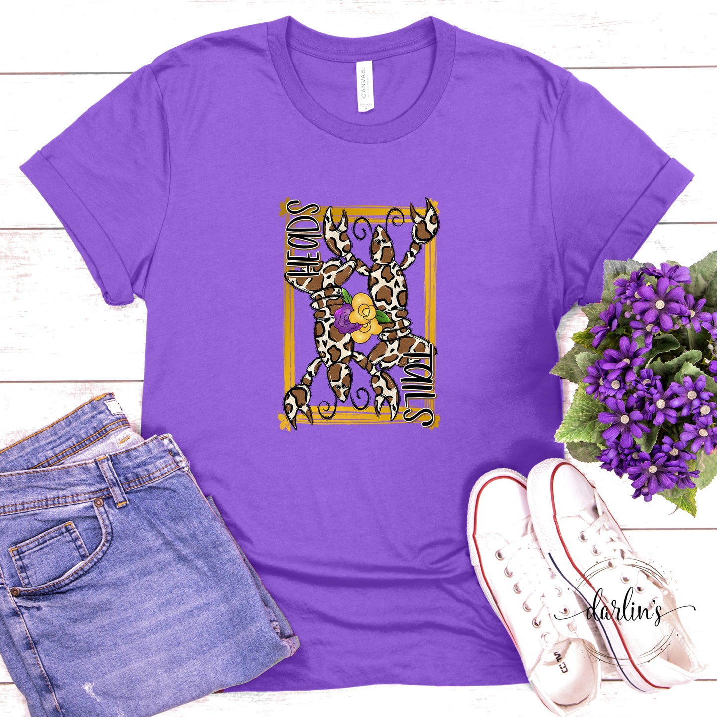 Crawfish Heads Tails Shirt
