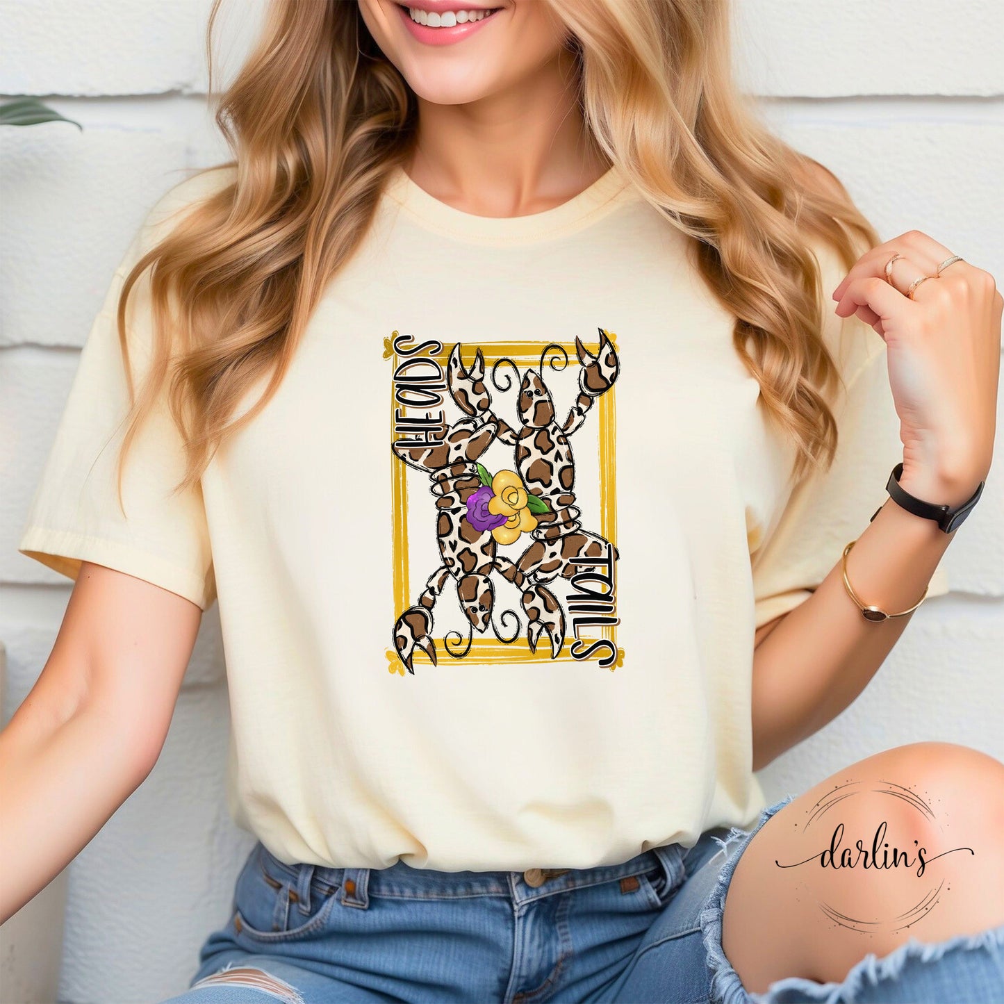 Crawfish Heads Tails Shirt