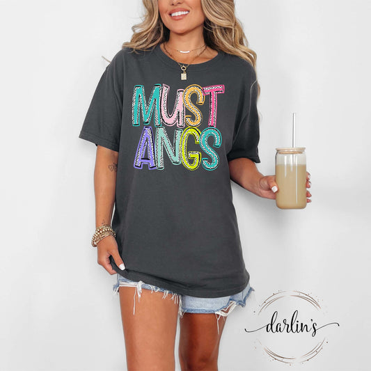 Dixie Dots Mustangs Shirt