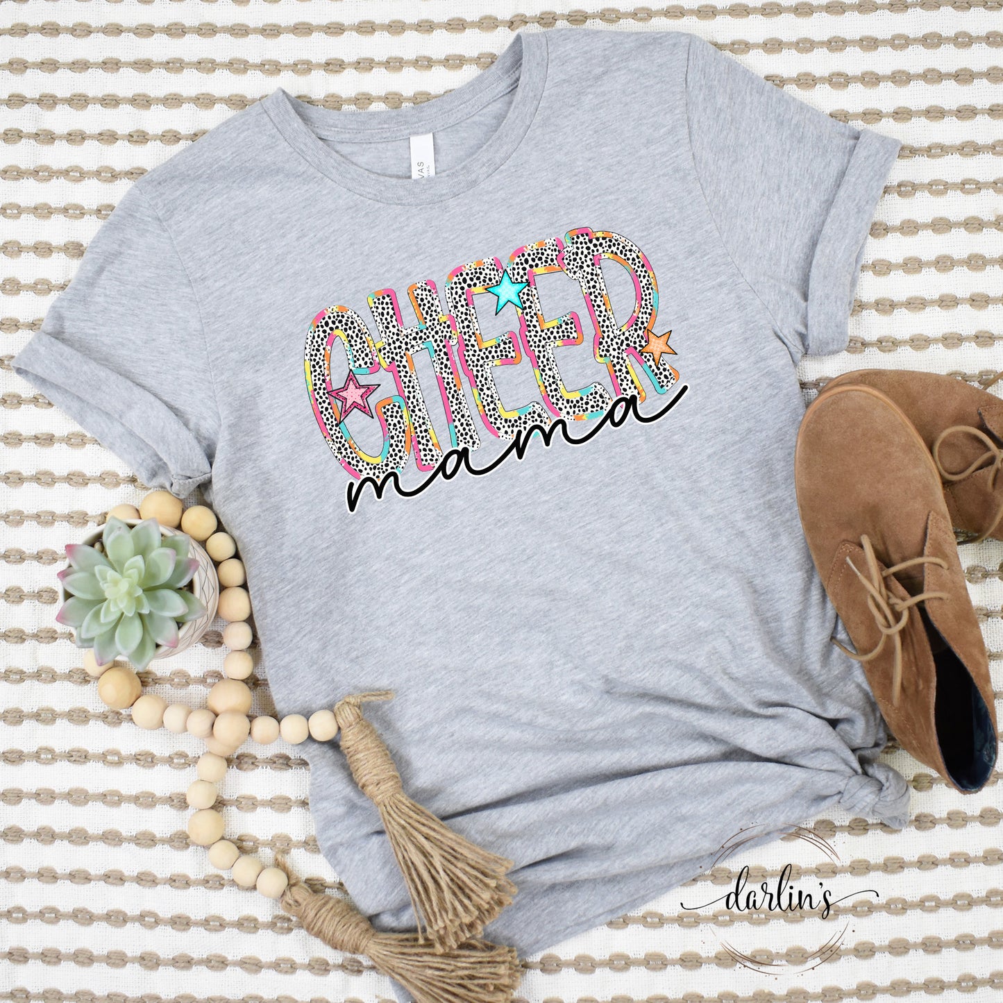 Cheer - Dottie Bright Words - Customizable Shirt