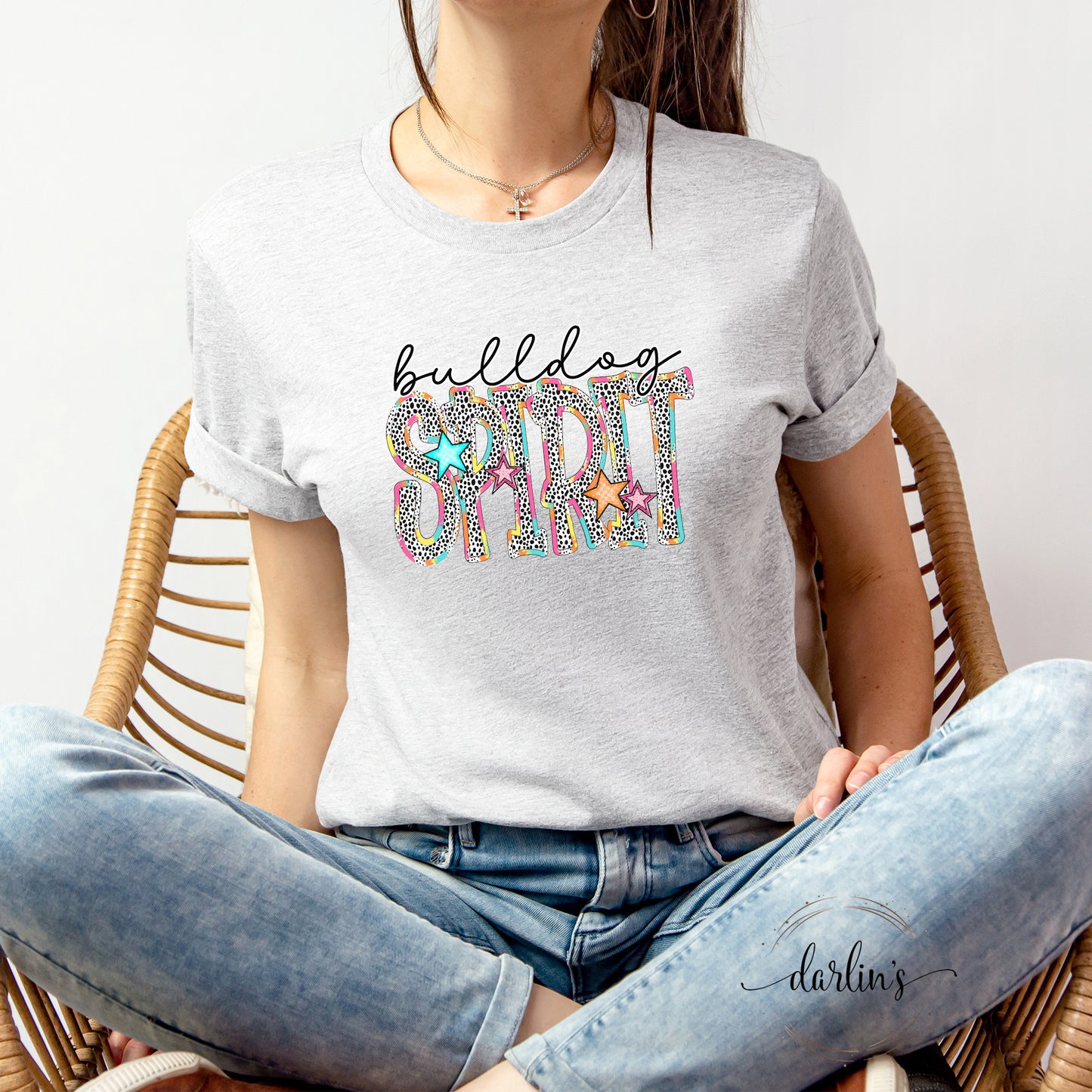 Bulldog Spirit - Dottie Bright Words Shirt
