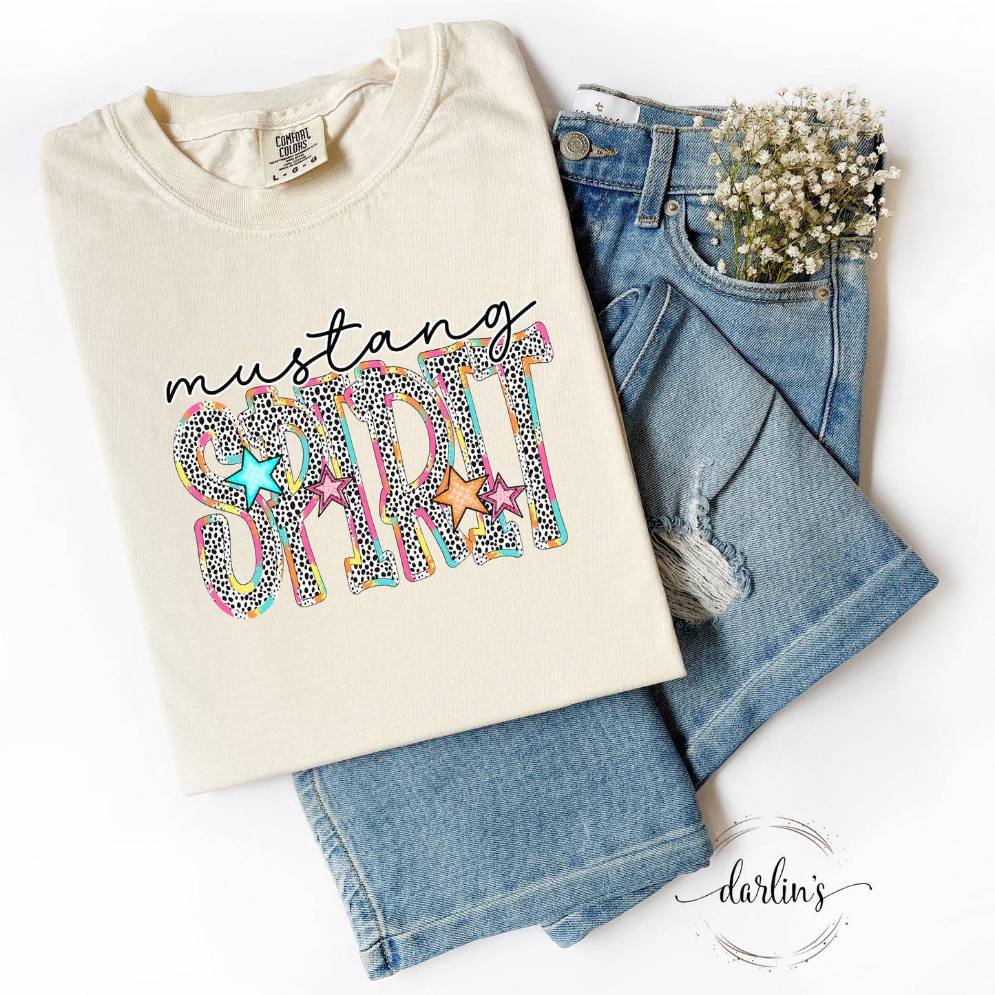 Mustang Spirit - Dottie Bright Words Shirt