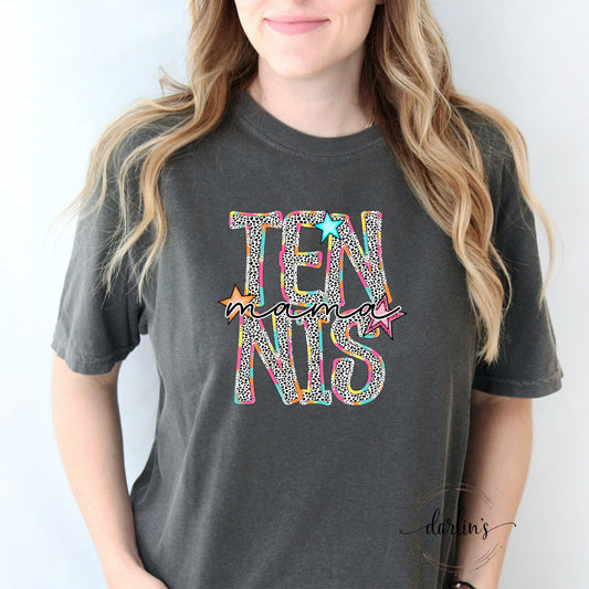 Tennis Mama - Dottie Bright Words - Customizable Shirt