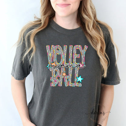 Volleyball Mama - Dottie Bright Words - Customizable Shirt