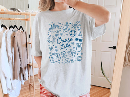 Cruise Life Dark Teal Shirt