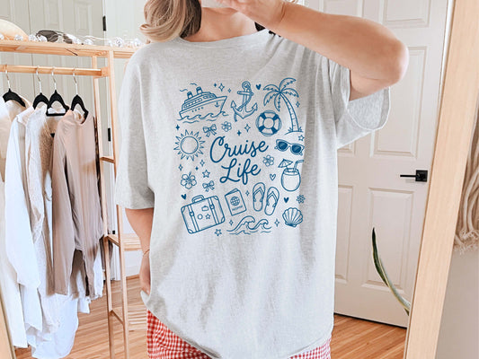 Cruise Life Dark Teal Shirt