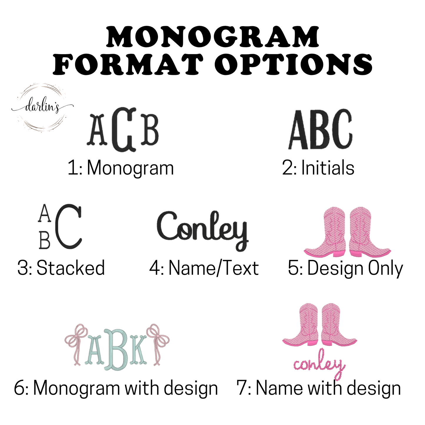 Striped PVC Tote Bag - Embroidery Monogram