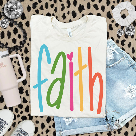 Faith Lettering Shirt