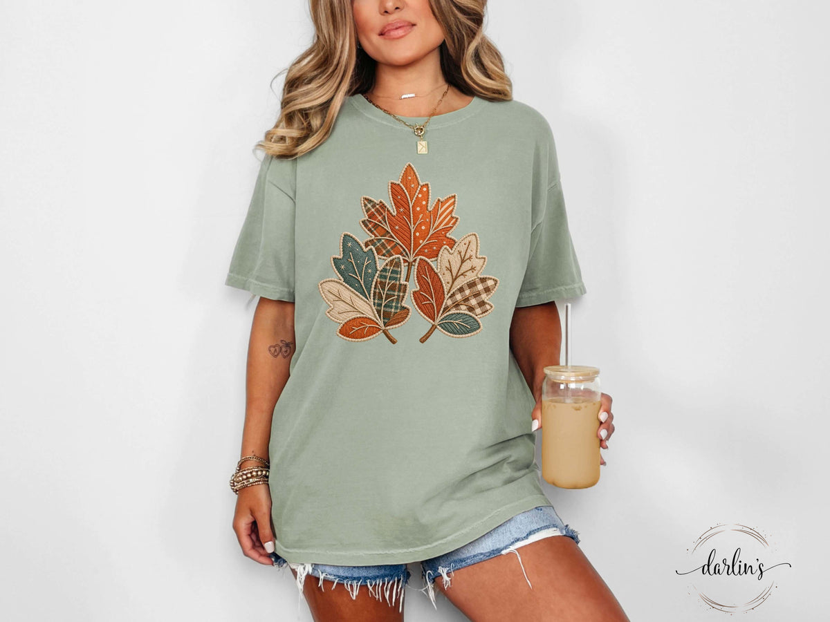 PUMPKIN FAUX APPLIQUE Shirt