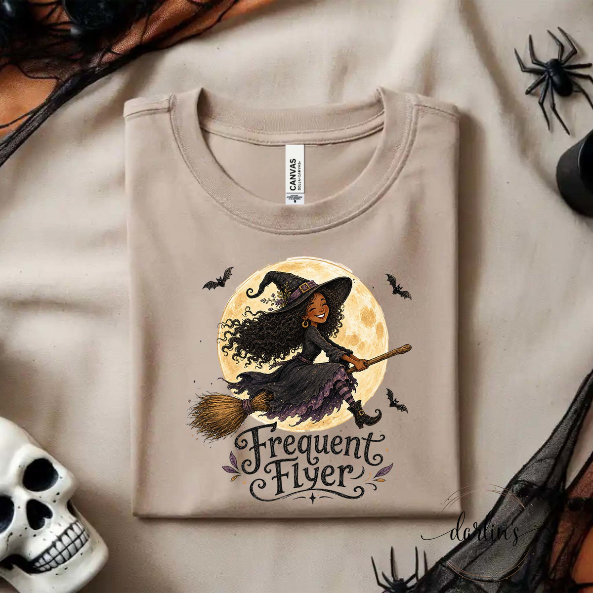 Frequent Flyer Shirt - Black Hair
