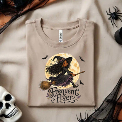 Frequent Flyer Shirt - Black Hair