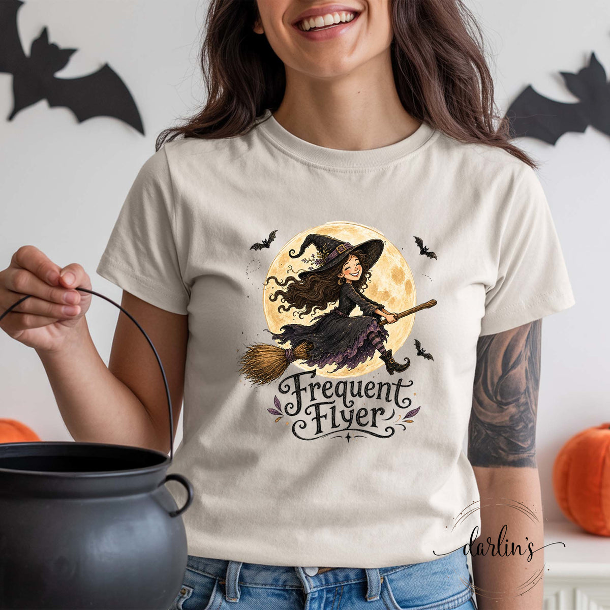 Frequent Flyer Shirt - Brunette Hair