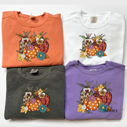Fall Pumpkin Vignette Shirt