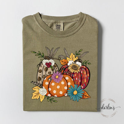 Fall Pumpkin Vignette Shirt