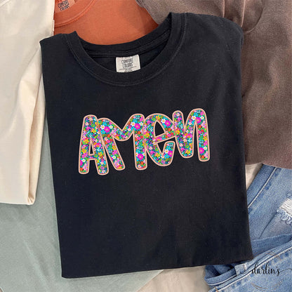 Floral Amen Shirt