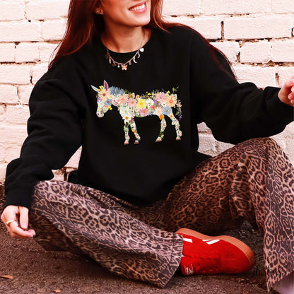 Floral Donkey Shirt