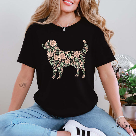 Floral Dog Shirt