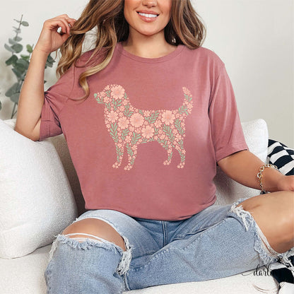 Floral Dog Shirt