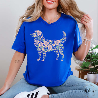 Floral Dog Shirt