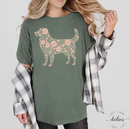 Floral Dog Shirt