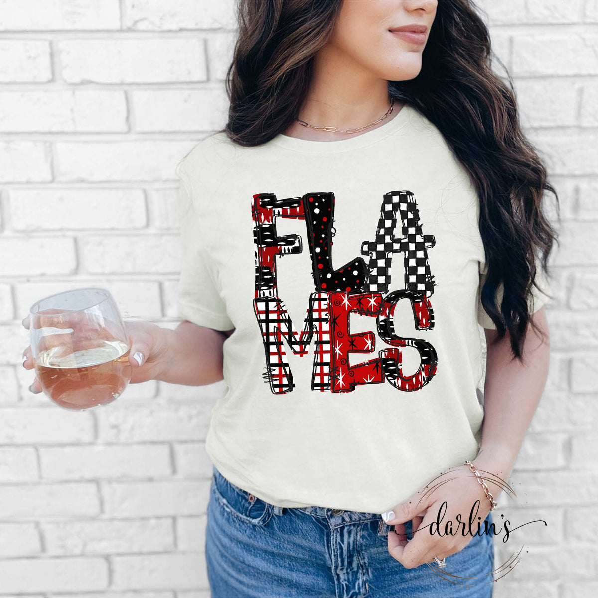 Game Day Flames Shirt