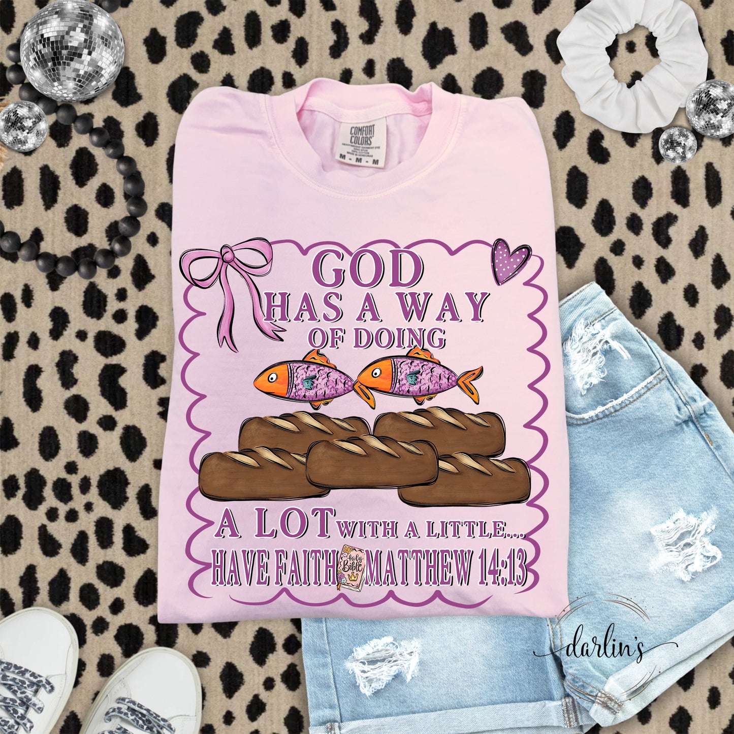 God Has A Way Loaves And Fishes Shirt