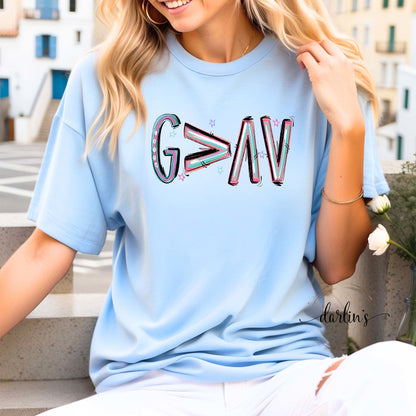 God Is Greater Than Our Highs And Lows Shirt