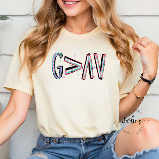 God Is Greater Than Our Highs And Lows Shirt