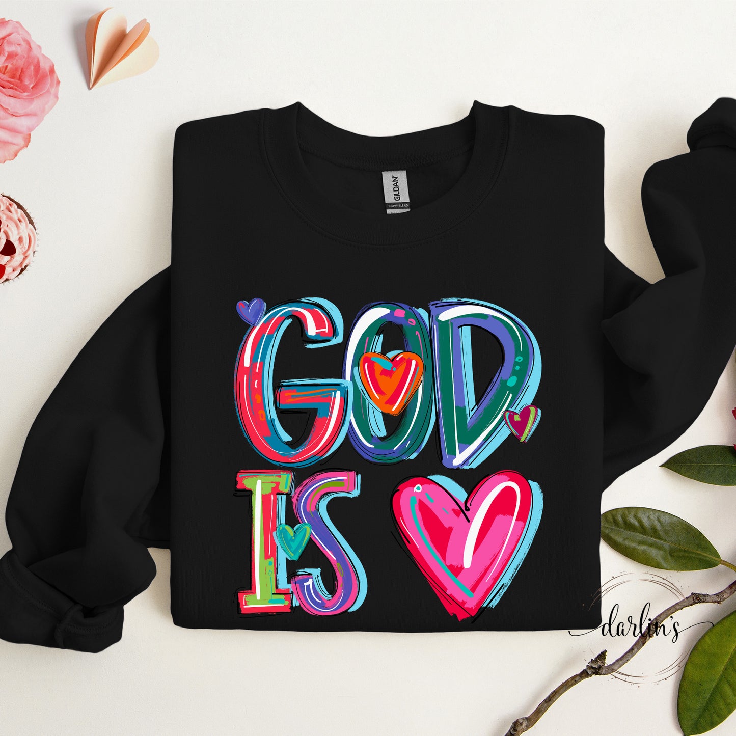 God Is Love Heart Version Shirt