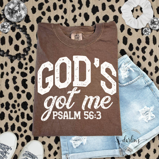 Gods Got Me Off White Shirt