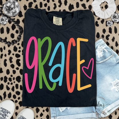 Grace Lettering Shirt