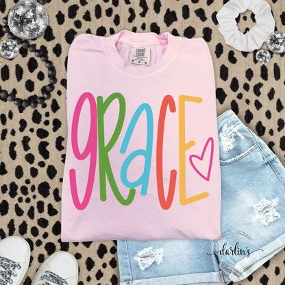 Grace Lettering Shirt