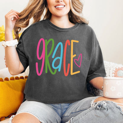Grace Lettering Shirt