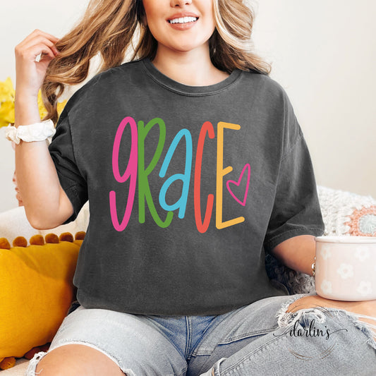 Grace Lettering Shirt