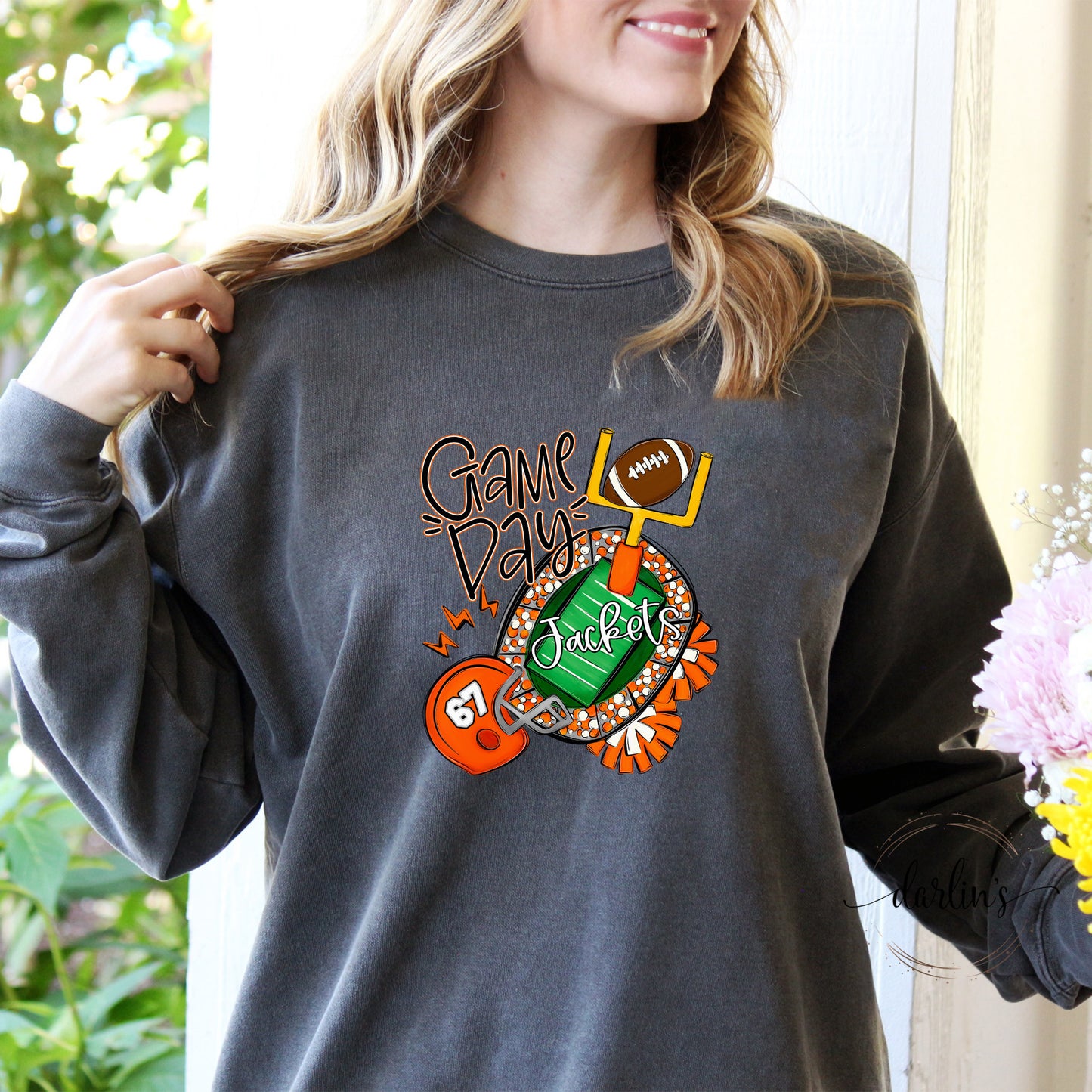 Game Day - Jackets - Orange - Customizable