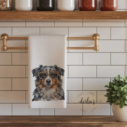 Glam Aussie Kitchen Towel