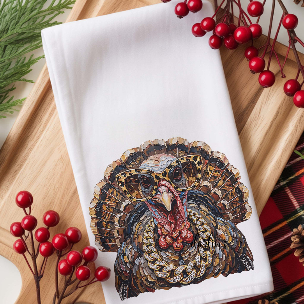 Glam Turkey Kitchen Towel