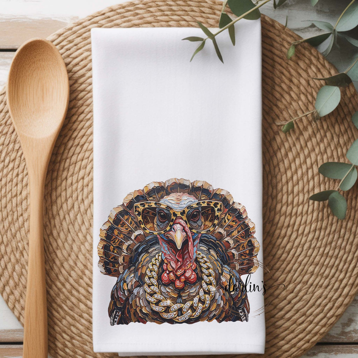 Glam Turkey Kitchen Towel