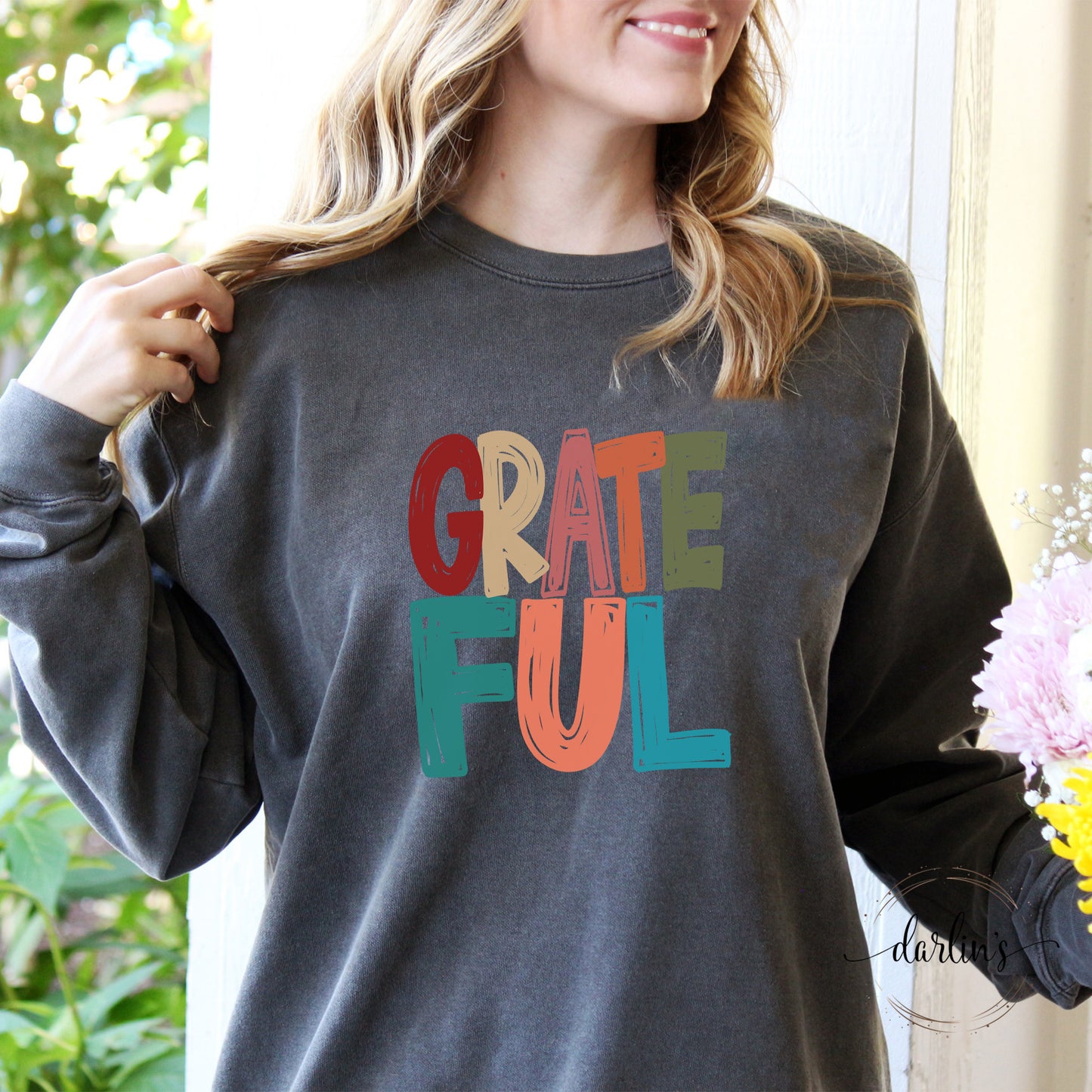 Grateful Scribble Shirt