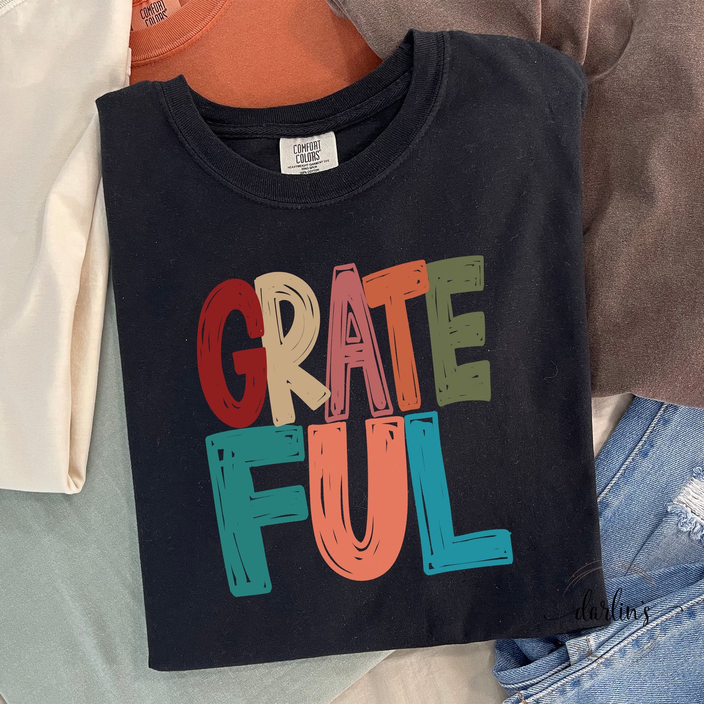 Grateful Scribble Shirt