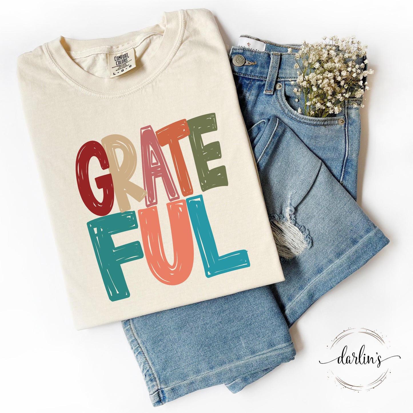 Grateful Scribble Shirt